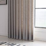 Motorized curtains for elderly households and accessibility.