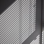 Natural-toned blinds for Wabi-Sabi homes