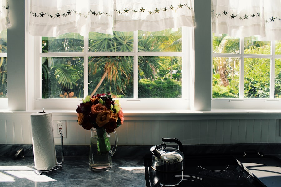 Photo kitchen curtains