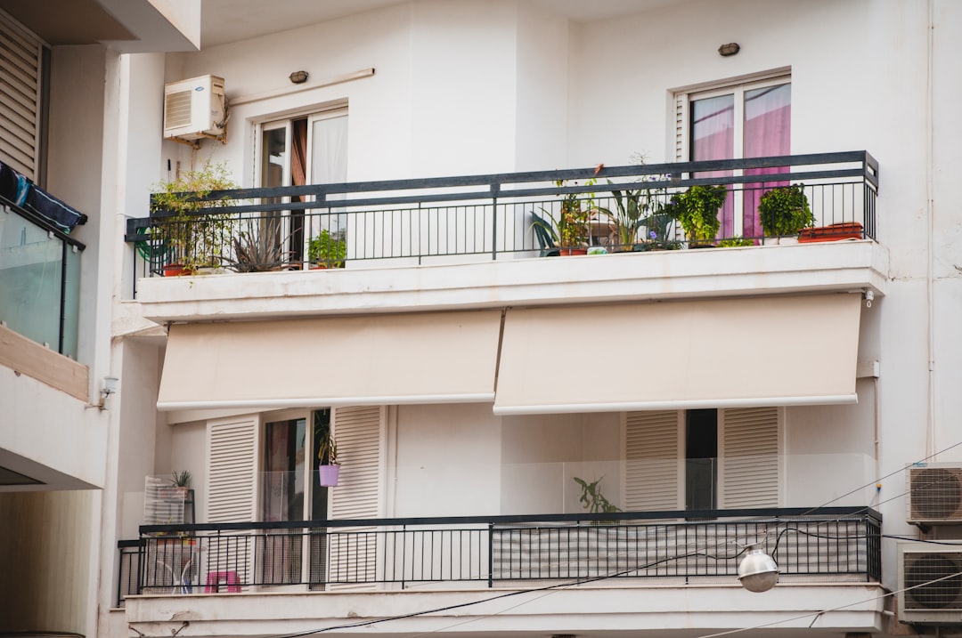 Photo balcony blinds